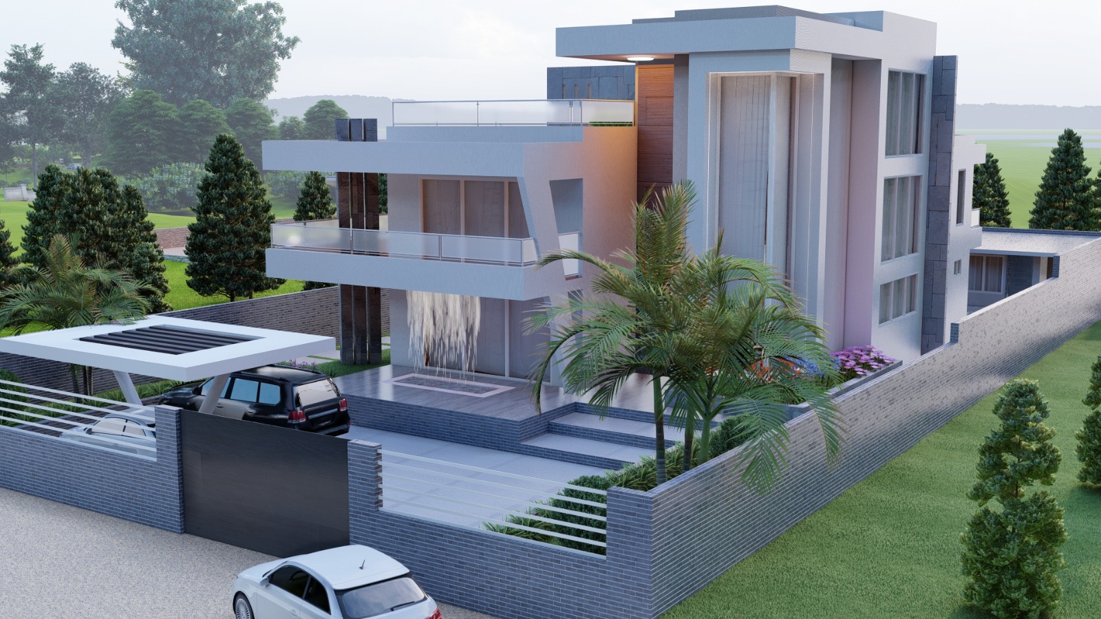 Contemporary 5-Bedroom Flat Roof Residence – Kiambu