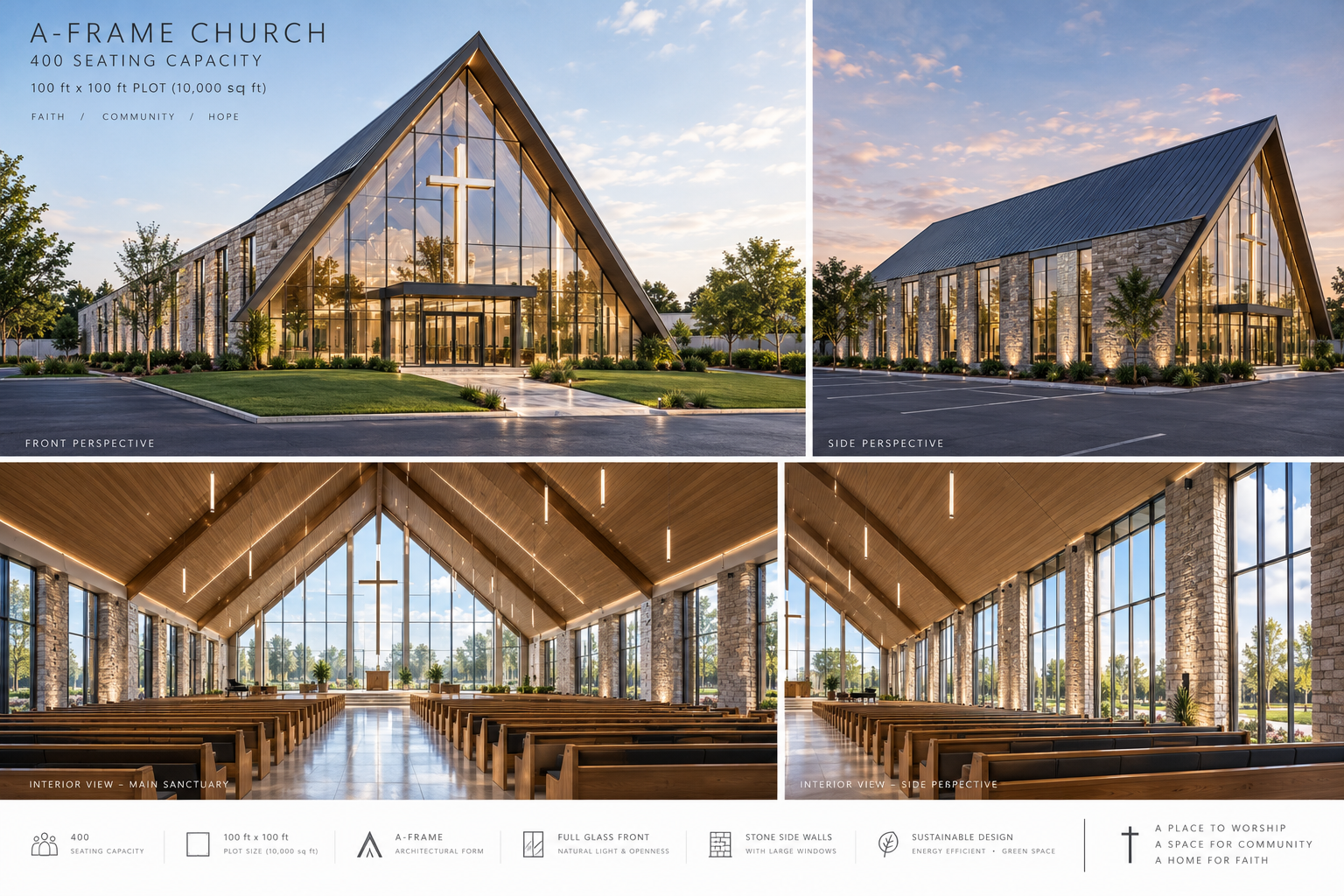 Modern Church Hall