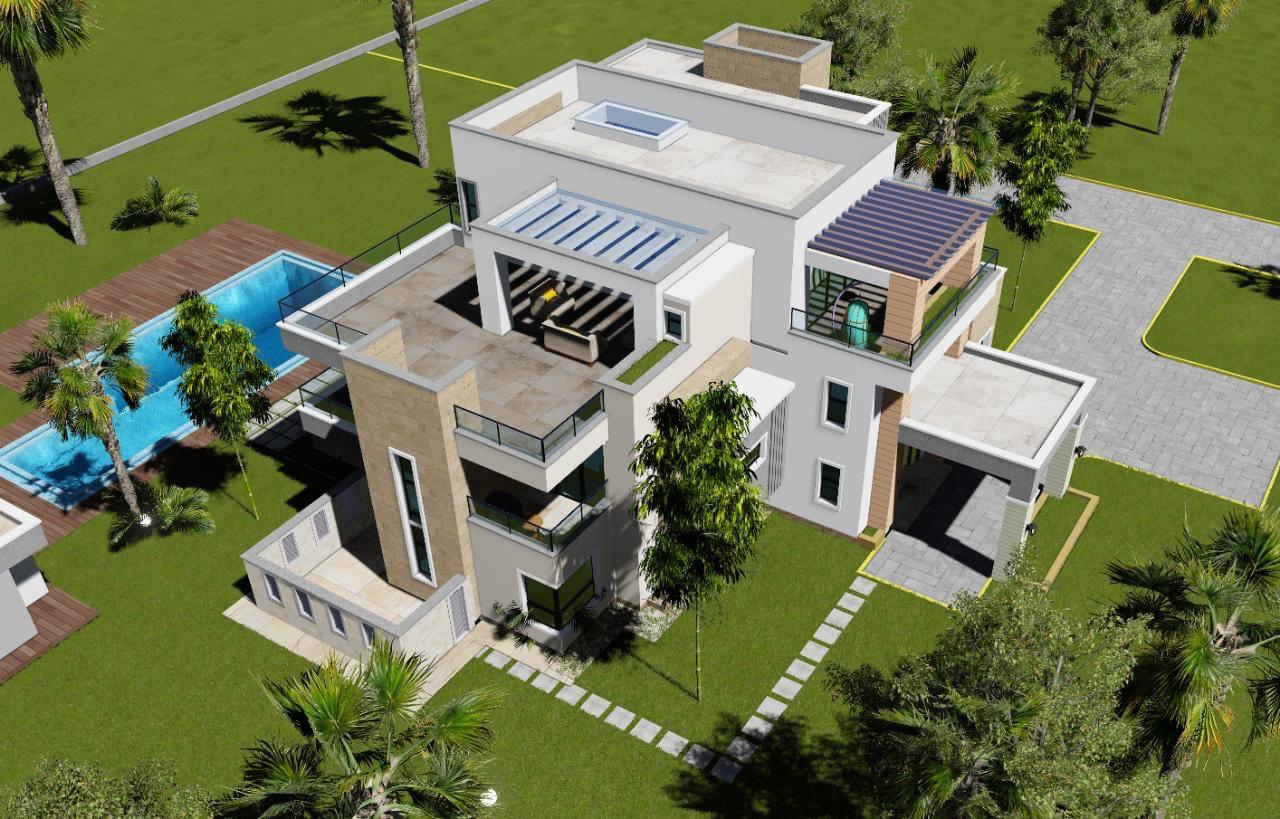 Contemporary Mansion with a Swimming Pool- Siaya