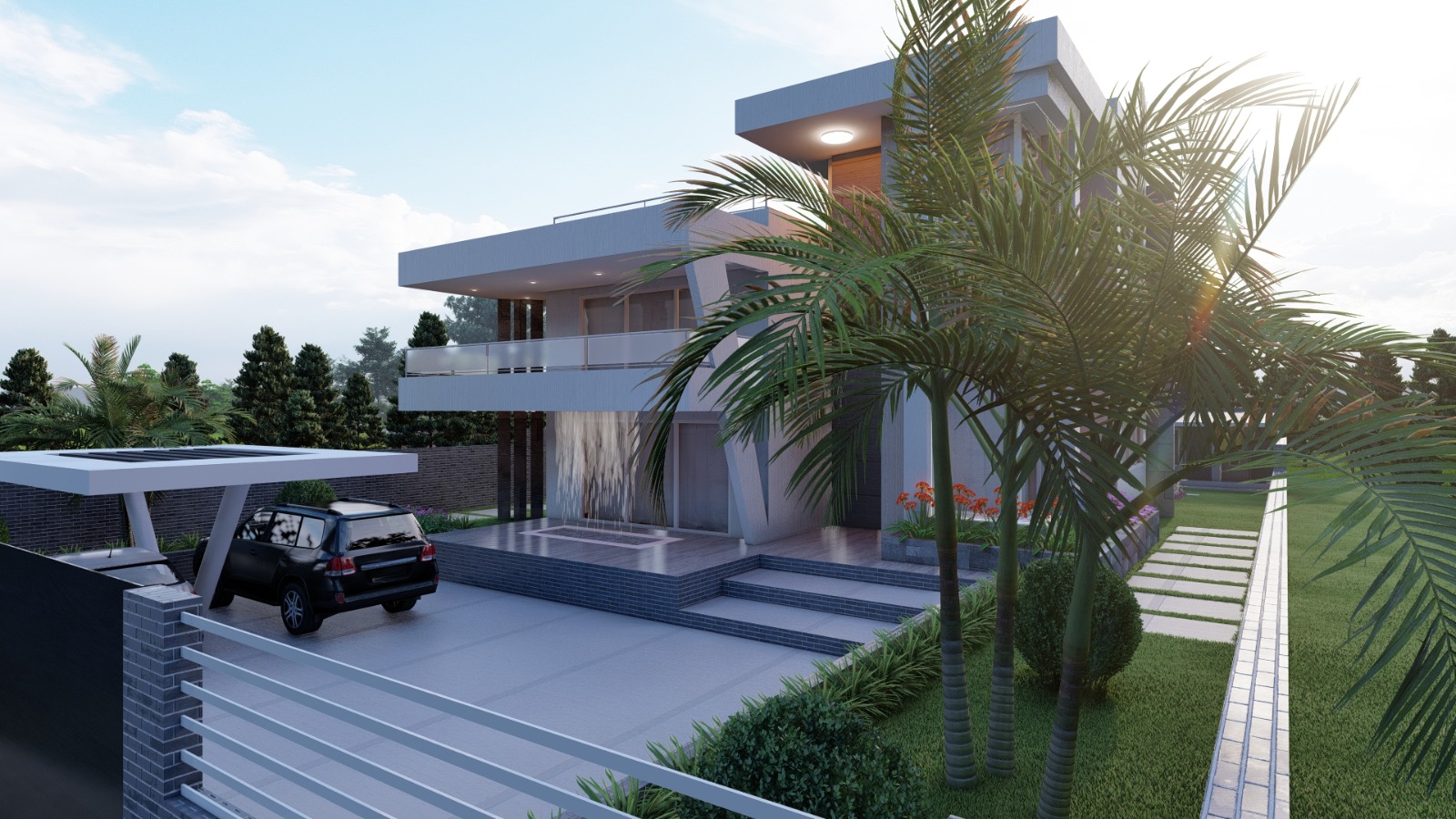 Contemporary 5-Bedroom Flat Roof Residence – Kiambu